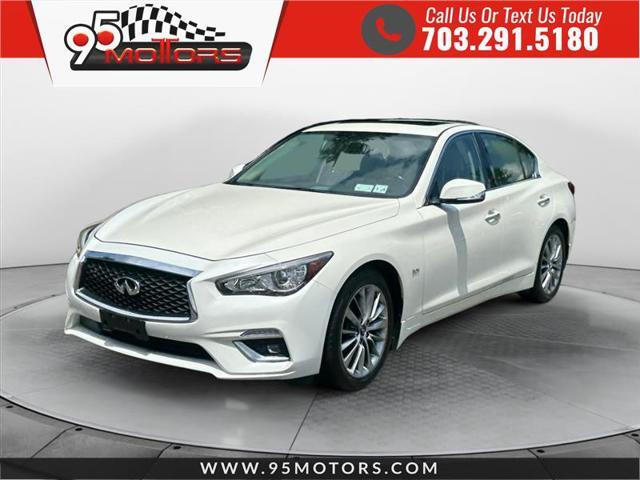 used 2019 INFINITI Q50 car, priced at $17,499