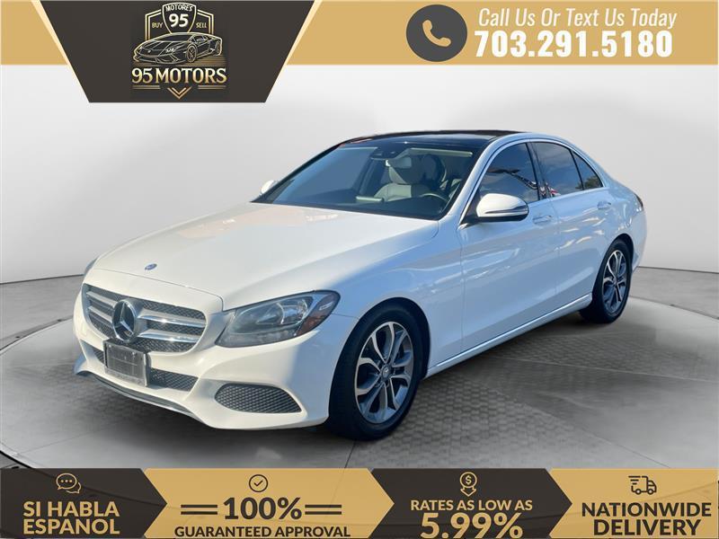 used 2017 Mercedes-Benz C-Class car, priced at $12,750