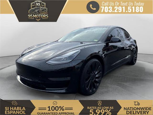 used 2021 Tesla Model 3 car, priced at $24,277