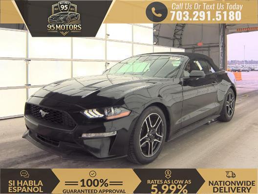 used 2021 Ford Mustang car, priced at $23,999