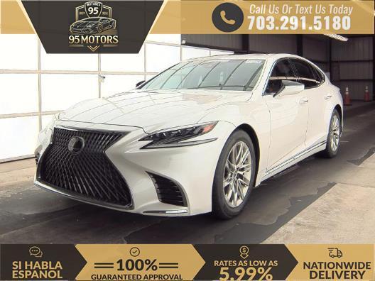 used 2018 Lexus LS 500 car, priced at $34,999