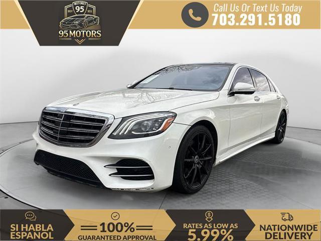 used 2020 Mercedes-Benz S-Class car, priced at $32,899