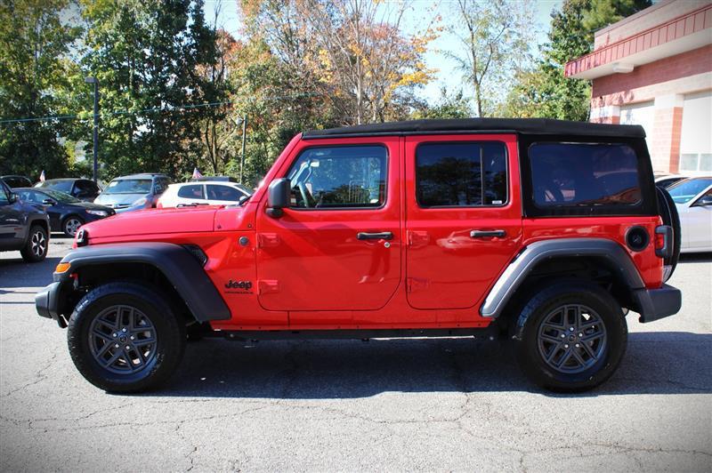 used 2024 Jeep Wrangler car, priced at $33,499