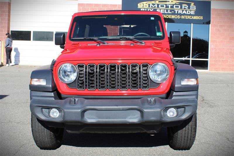 used 2024 Jeep Wrangler car, priced at $33,499