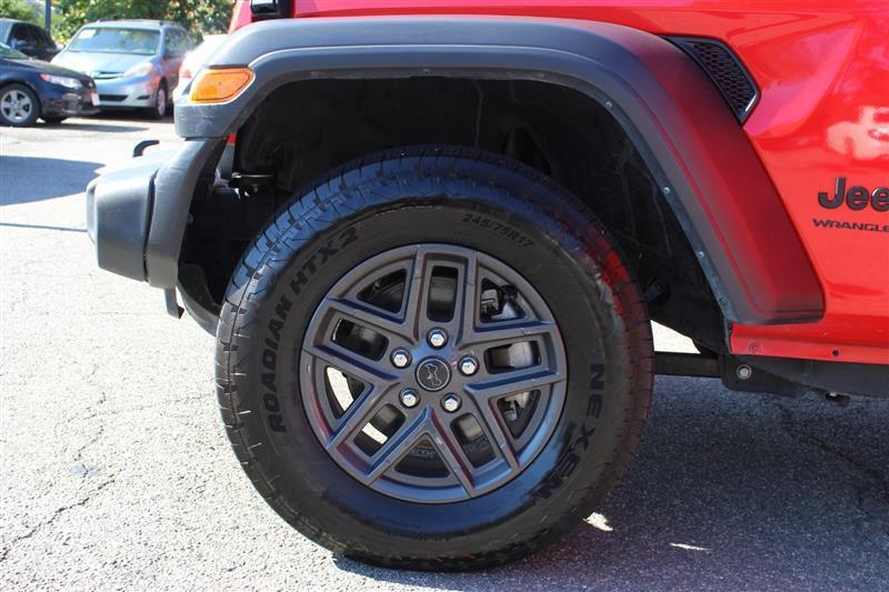 used 2024 Jeep Wrangler car, priced at $33,499