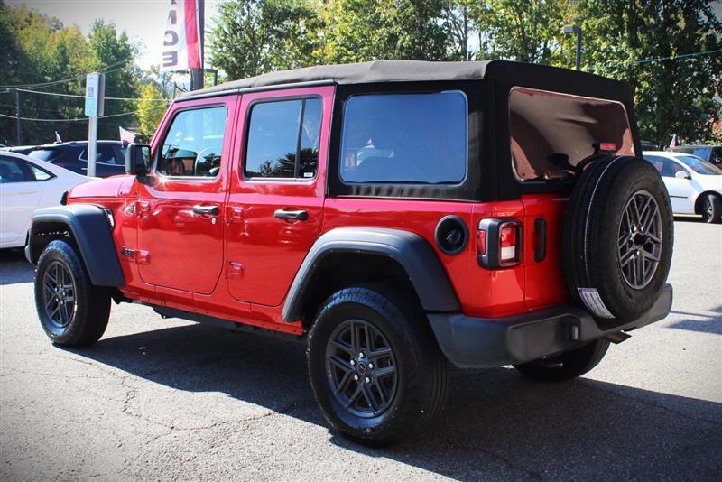 used 2024 Jeep Wrangler car, priced at $33,499