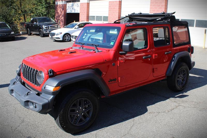 used 2024 Jeep Wrangler car, priced at $33,499