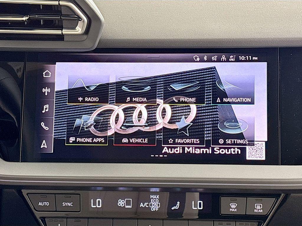 new 2025 Audi A3 car, priced at $43,935