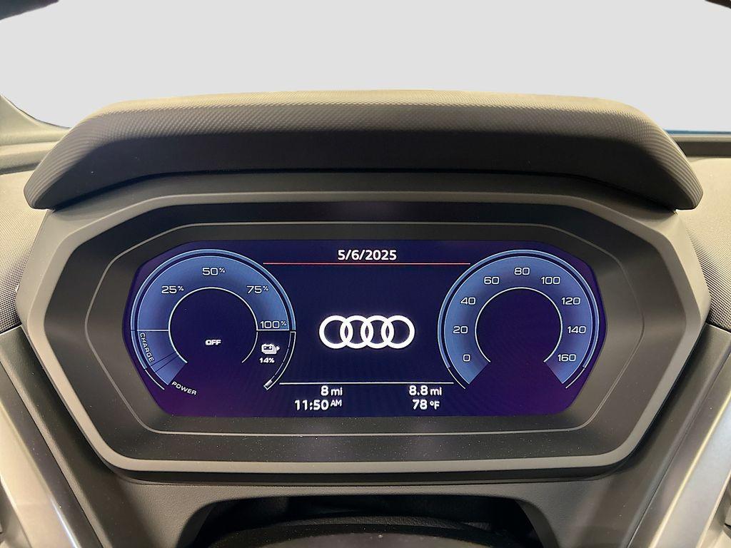 new 2025 Audi Q4 e-tron car, priced at $55,750