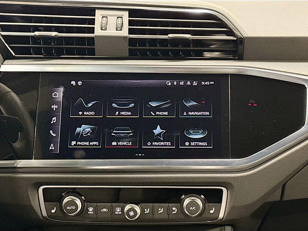 used 2024 Audi Q3 car, priced at $37,000