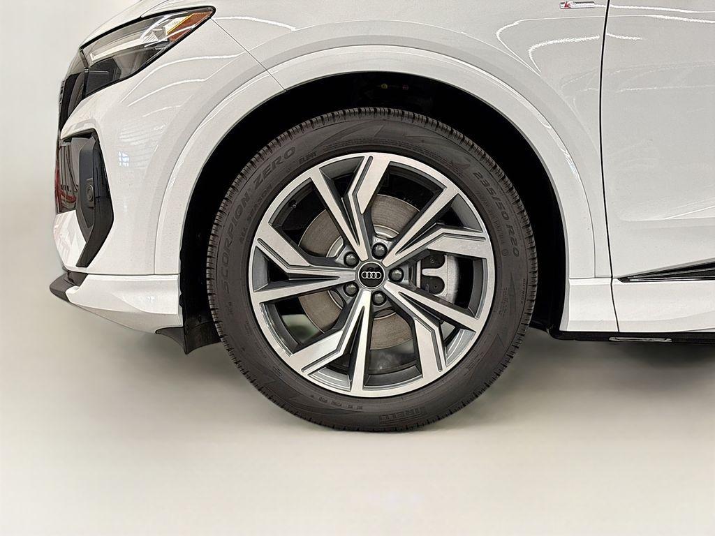 new 2025 Audi Q4 e-tron Sportback car, priced at $62,515