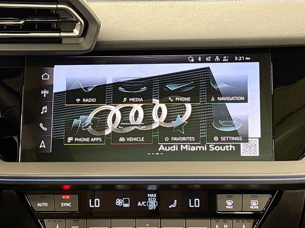 new 2025 Audi A3 car, priced at $41,645