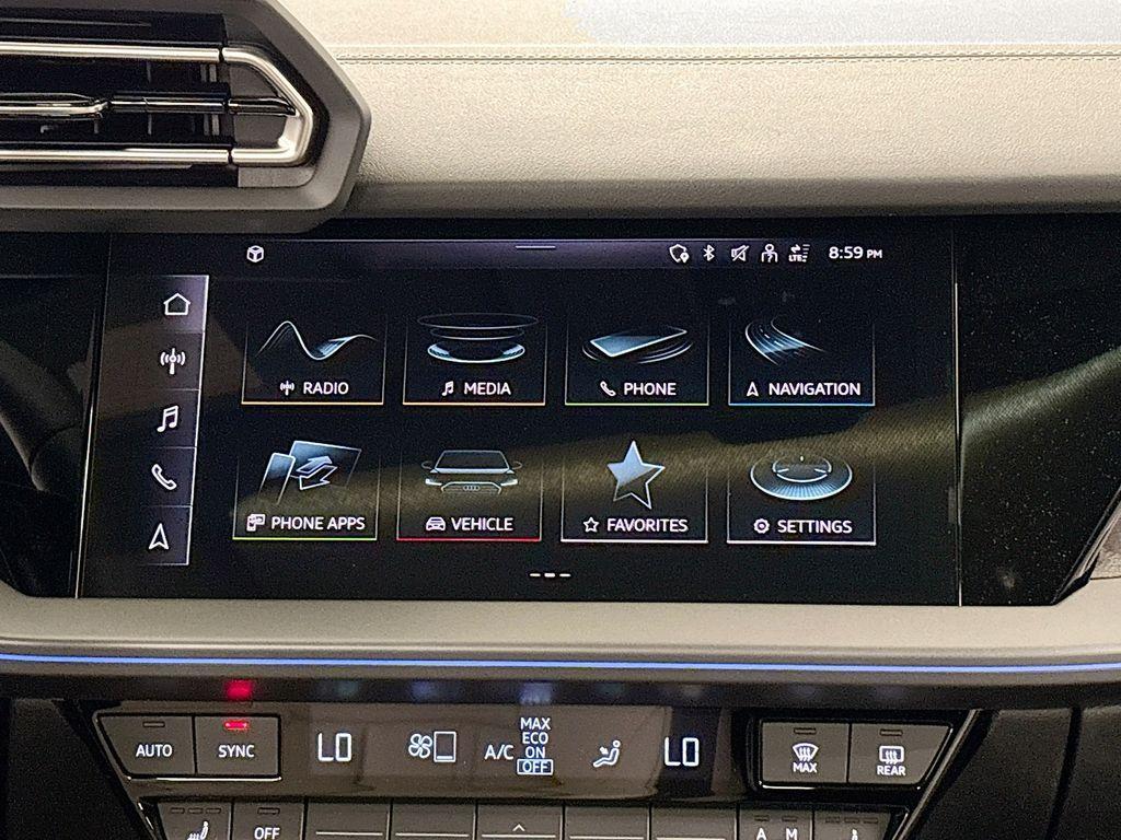 new 2025 Audi A3 car, priced at $40,490