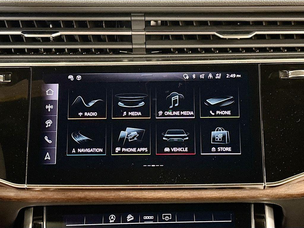 new 2025 Audi Q8 car, priced at $82,710