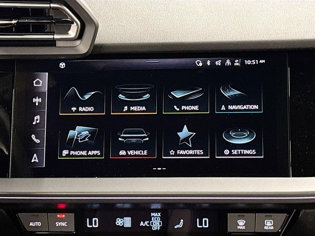 new 2025 Audi A3 car, priced at $43,935