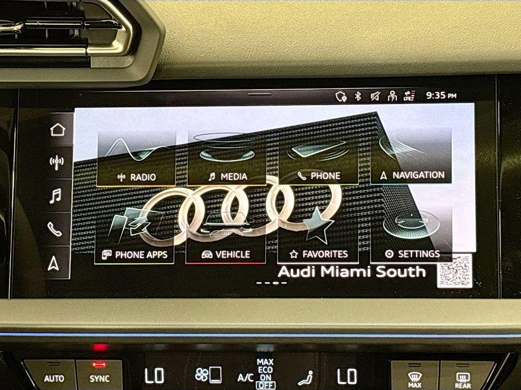 new 2025 Audi A3 car, priced at $43,935
