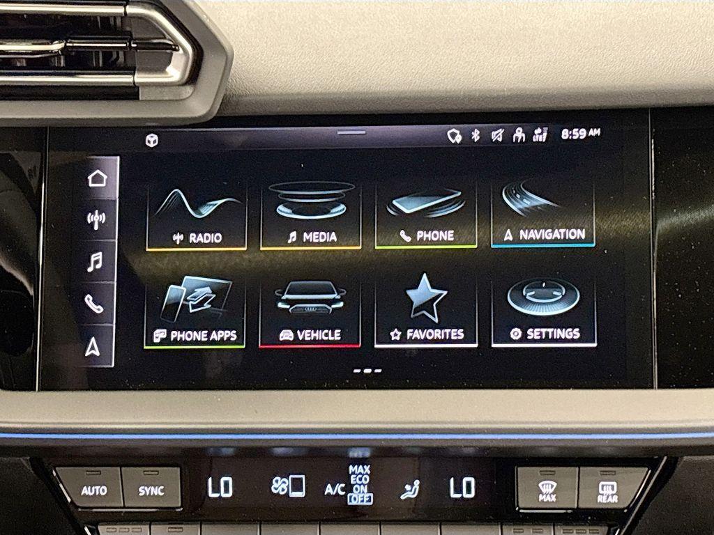 new 2025 Audi A3 car, priced at $43,935