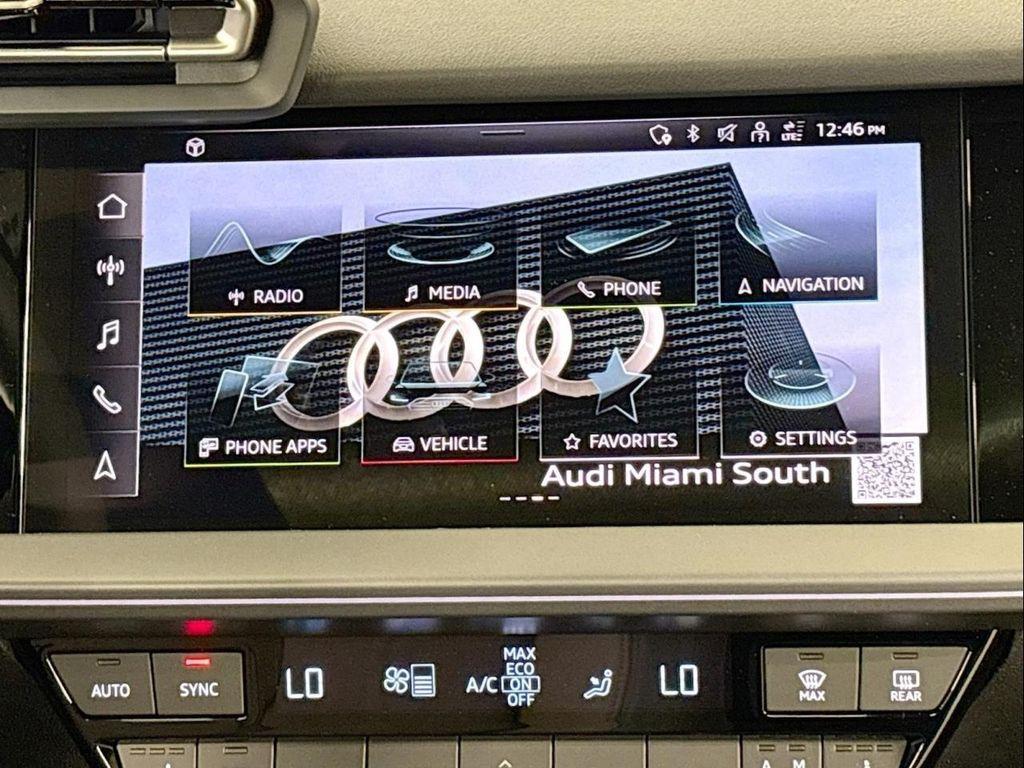 new 2025 Audi A3 car, priced at $43,935