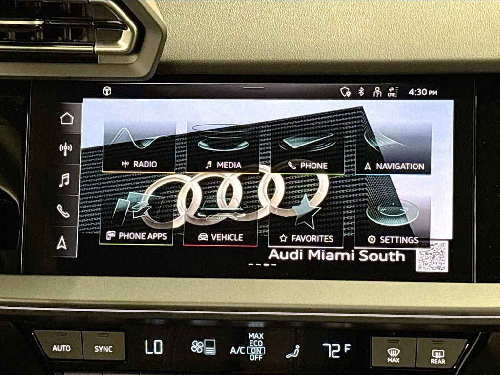 new 2025 Audi A3 car, priced at $43,935