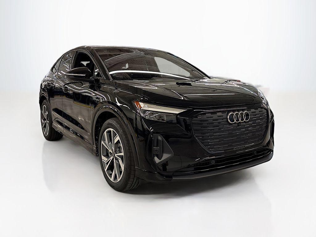 new 2025 Audi Q4 e-tron car, priced at $66,235