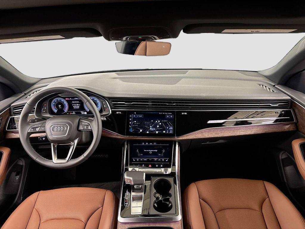 new 2025 Audi Q8 car, priced at $83,305
