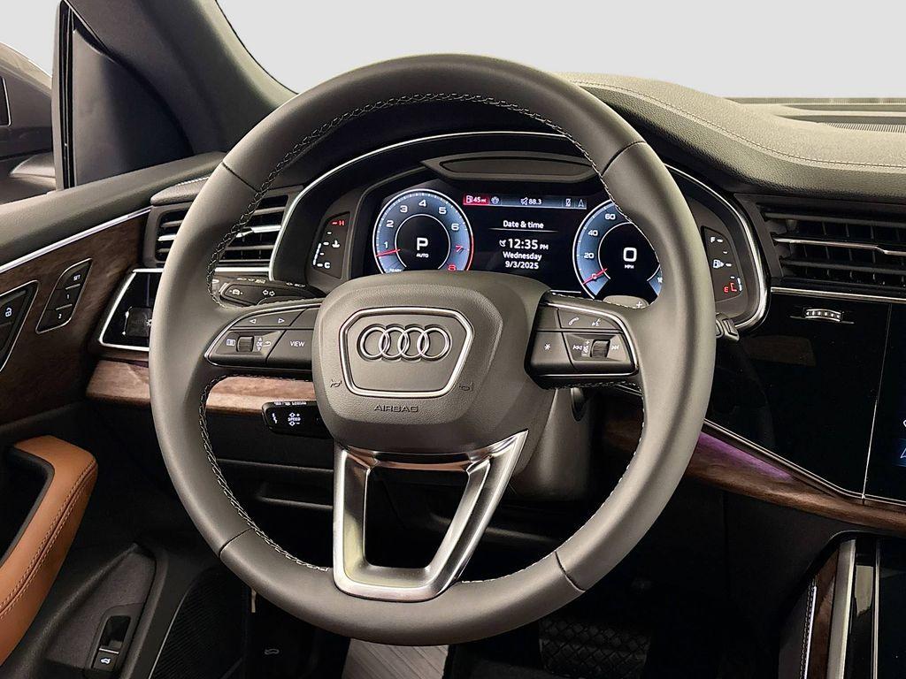new 2025 Audi Q8 car, priced at $83,305