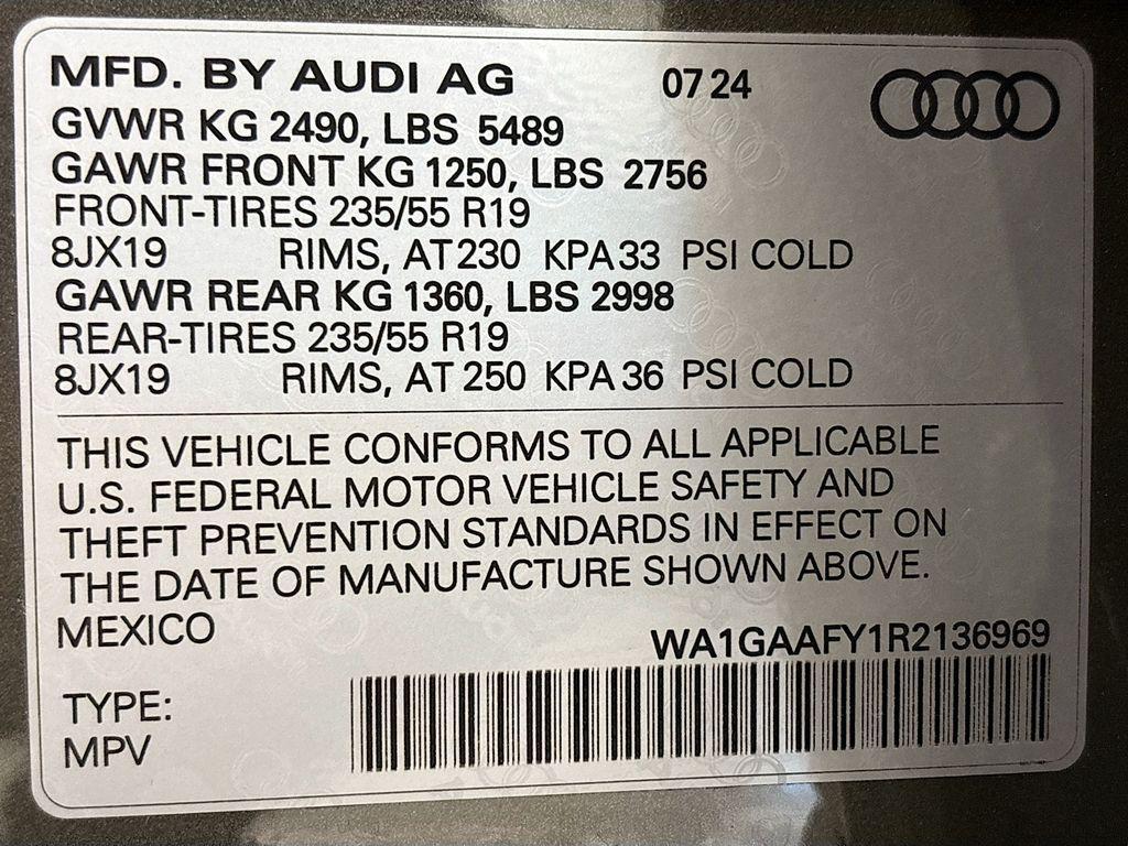 used 2024 Audi Q5 car, priced at $41,500