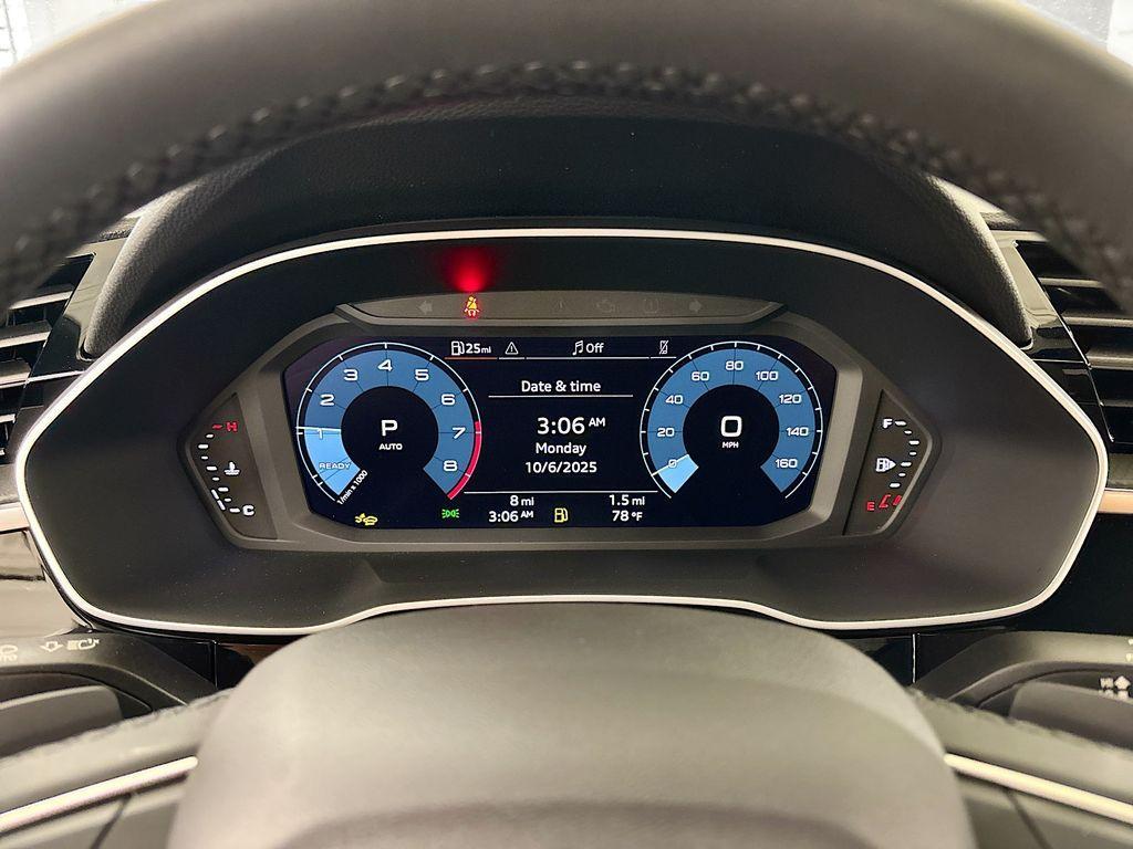 new 2025 Audi Q3 car, priced at $42,700