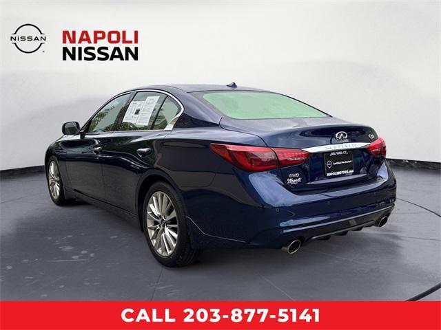 used 2021 INFINITI Q50 car, priced at $30,987