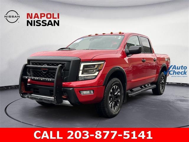 used 2021 Nissan Titan car, priced at $38,996