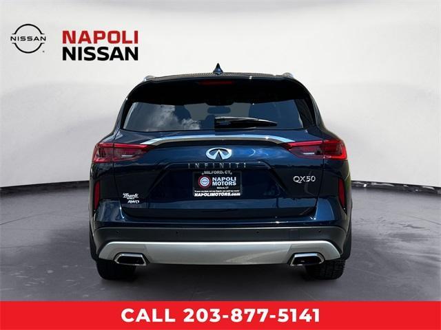 used 2021 INFINITI QX50 car, priced at $26,419