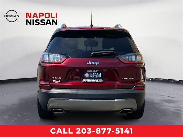 used 2019 Jeep Cherokee car, priced at $19,872