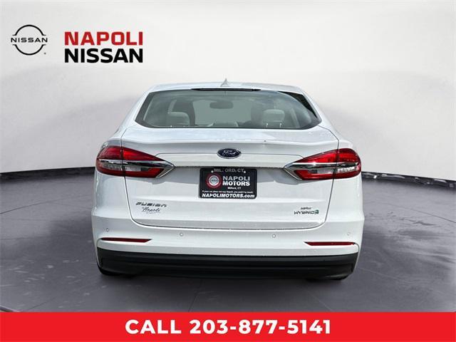 used 2019 Ford Fusion Hybrid car, priced at $17,899