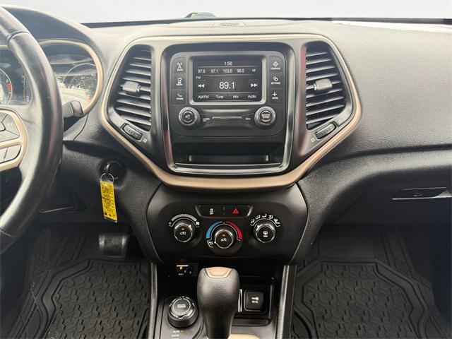 used 2017 Jeep Cherokee car, priced at $14,559