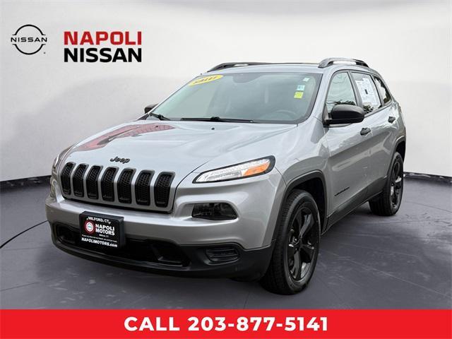 used 2017 Jeep Cherokee car, priced at $14,559