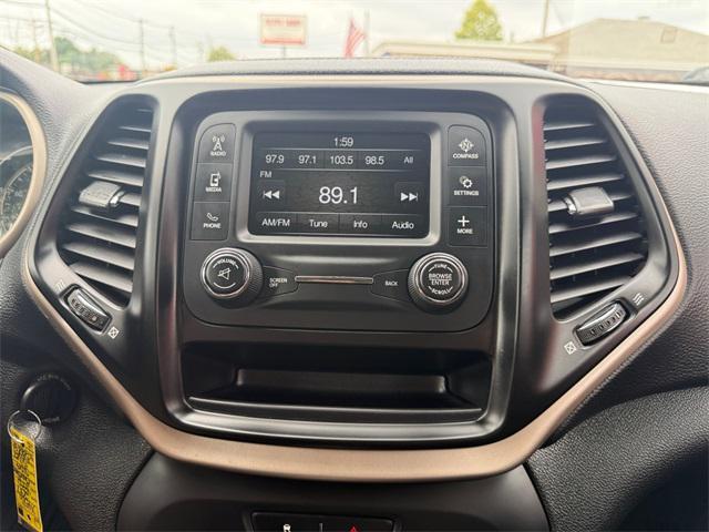 used 2017 Jeep Cherokee car, priced at $14,559