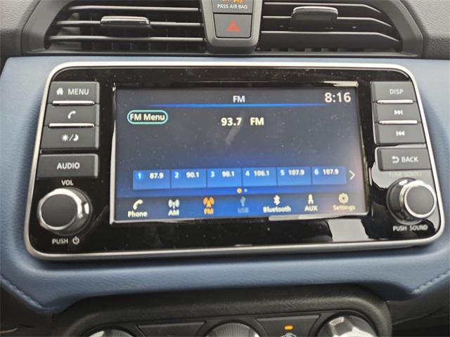 new 2025 Nissan Versa car, priced at $22,385