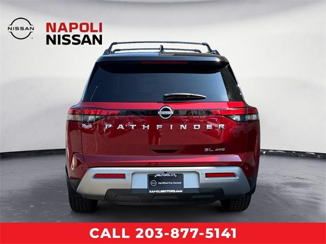 used 2023 Nissan Pathfinder car, priced at $31,556