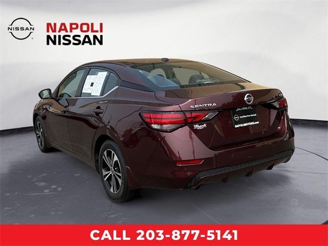 used 2021 Nissan Sentra car, priced at $17,852