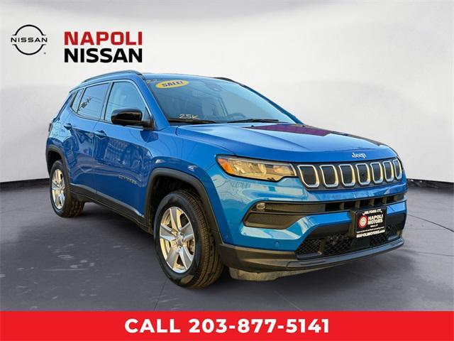 used 2022 Jeep Compass car, priced at $22,351