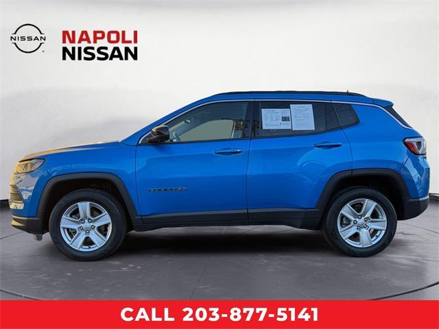 used 2022 Jeep Compass car, priced at $22,351