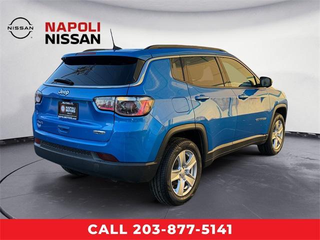 used 2022 Jeep Compass car, priced at $22,351