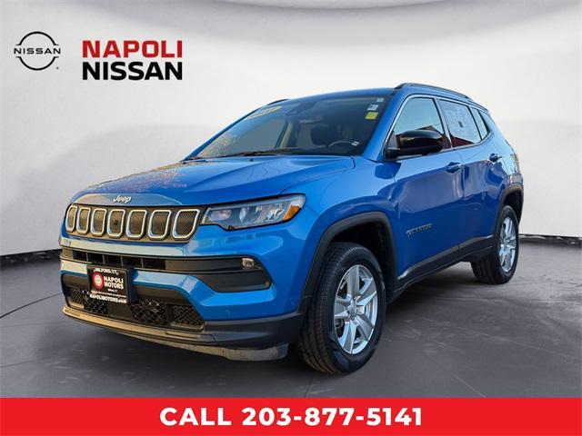 used 2022 Jeep Compass car, priced at $22,351