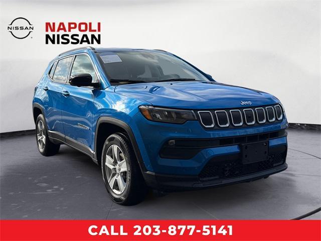 used 2022 Jeep Compass car, priced at $23,428