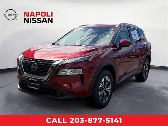used 2021 Nissan Rogue car, priced at $24,800