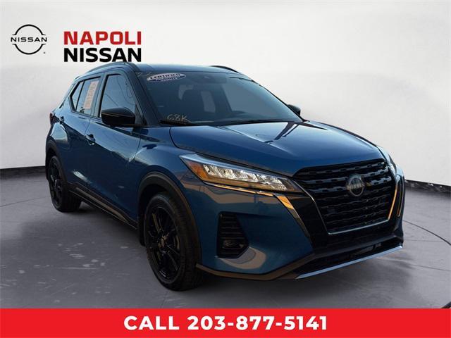 used 2022 Nissan Kicks car, priced at $17,840