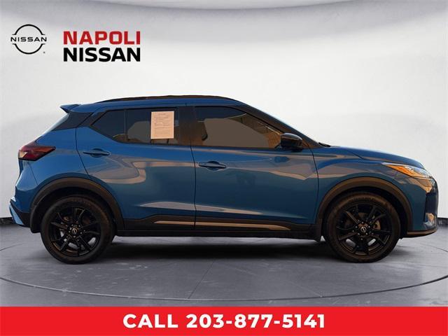 used 2022 Nissan Kicks car, priced at $17,840