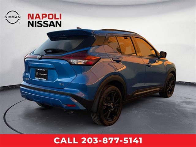 used 2022 Nissan Kicks car, priced at $17,840