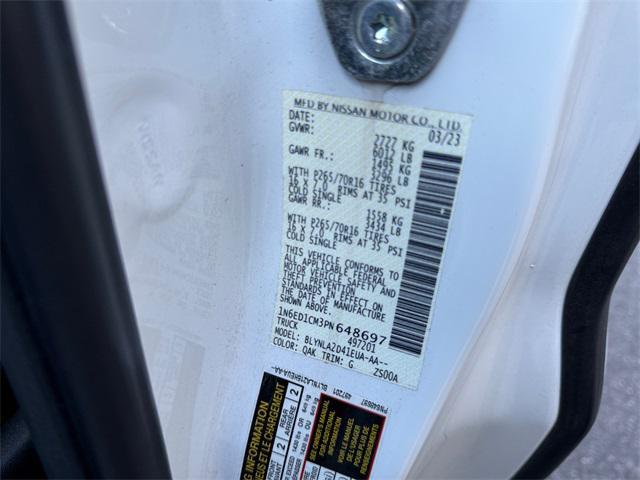 used 2023 Nissan Frontier car, priced at $29,998