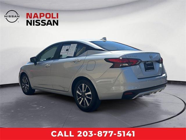 used 2025 Nissan Versa car, priced at $21,998